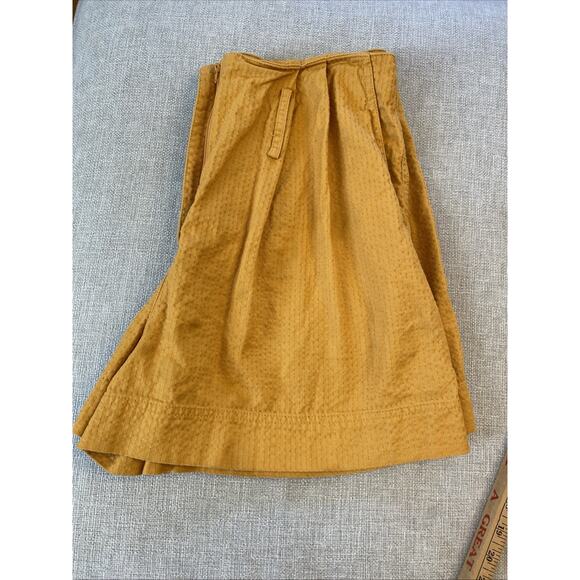 Baum Und Pferdgarten Women's 40 M/L Button Pleated Shorts No Belt Waist 29” - Picture 11 of 11